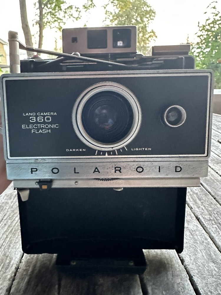 Vintage Polaroid 360 Land Camera Electronic Flash