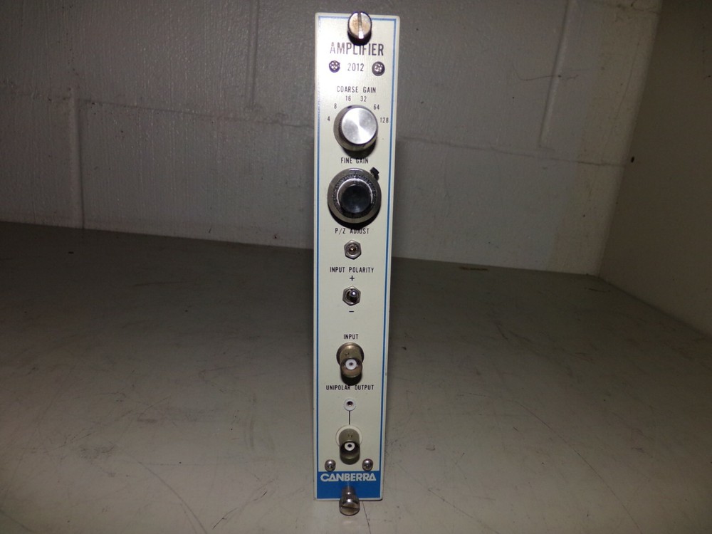 Canberra Amplifier 2012