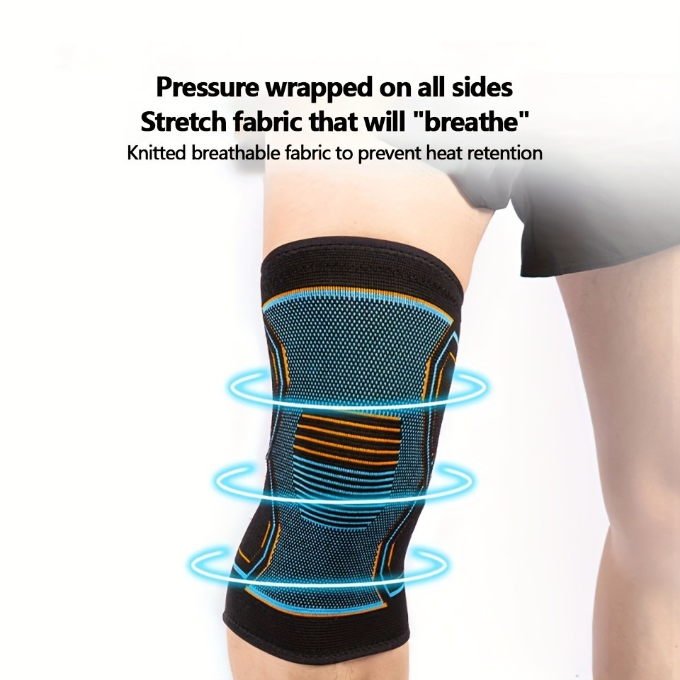 Knee Support Brace Compression Sleeve Strap Patella Pain Relief Adjustable Fit