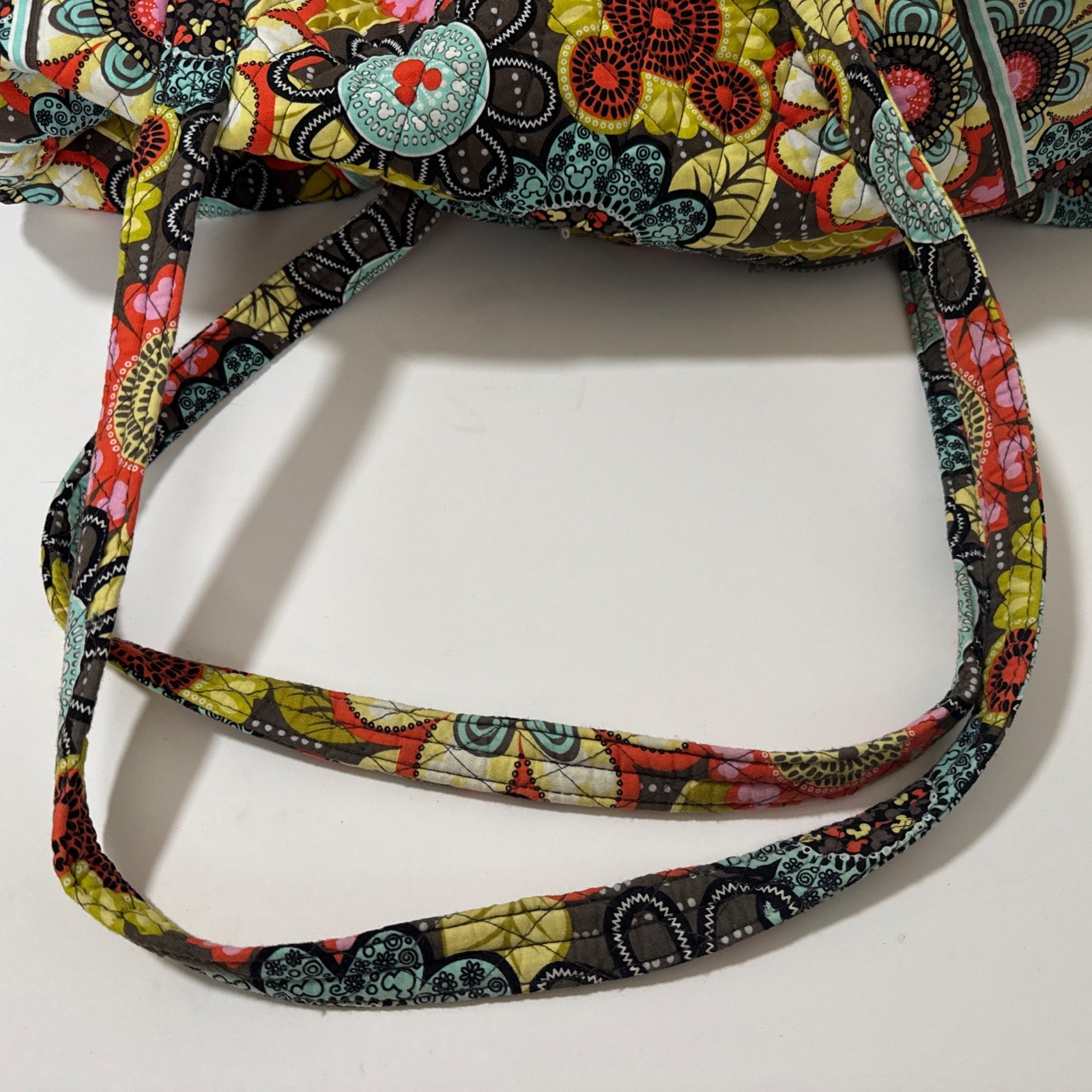Vera Bradley Disney Parks, Perfect Petals, XL Large Duffel, Mickey Mouse, Floral