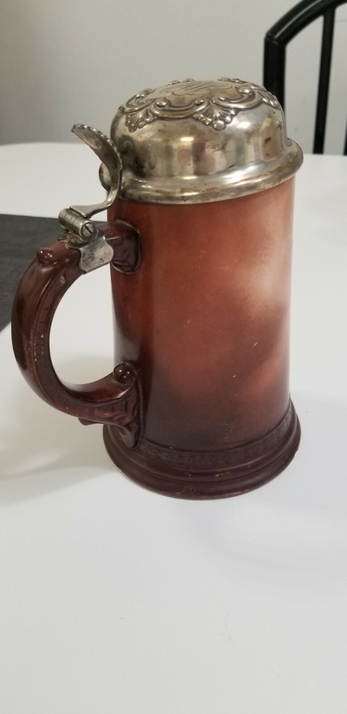GORHAM STERLING SILVER STRASBOURG COVERED BEER MUG