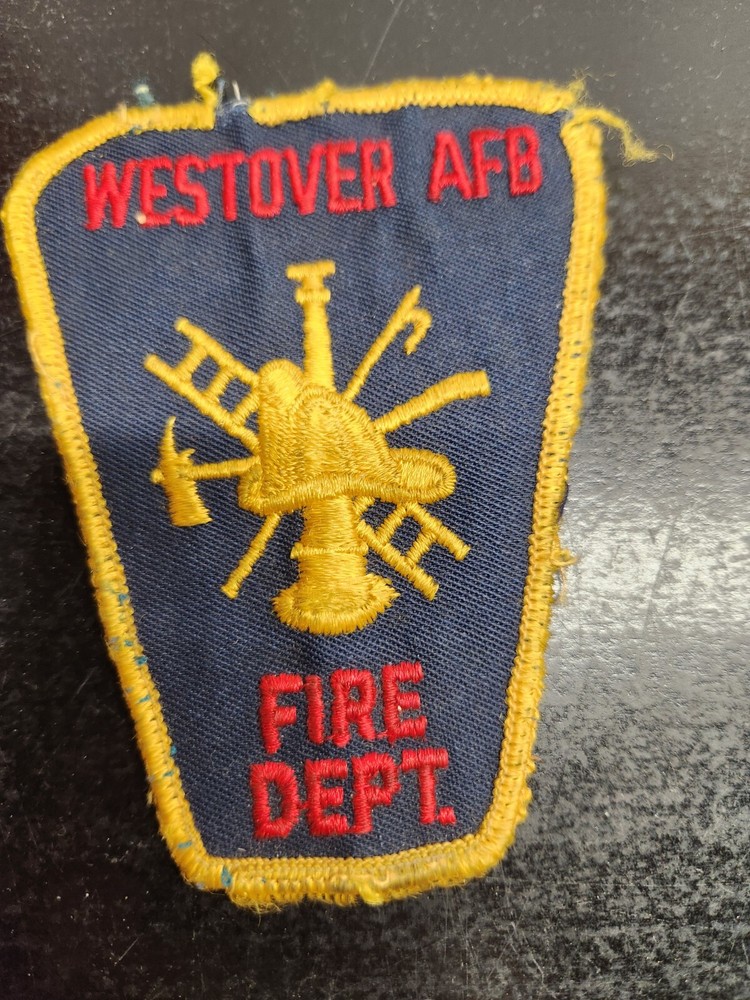 Vintage Westover AFB Fire Department Patch