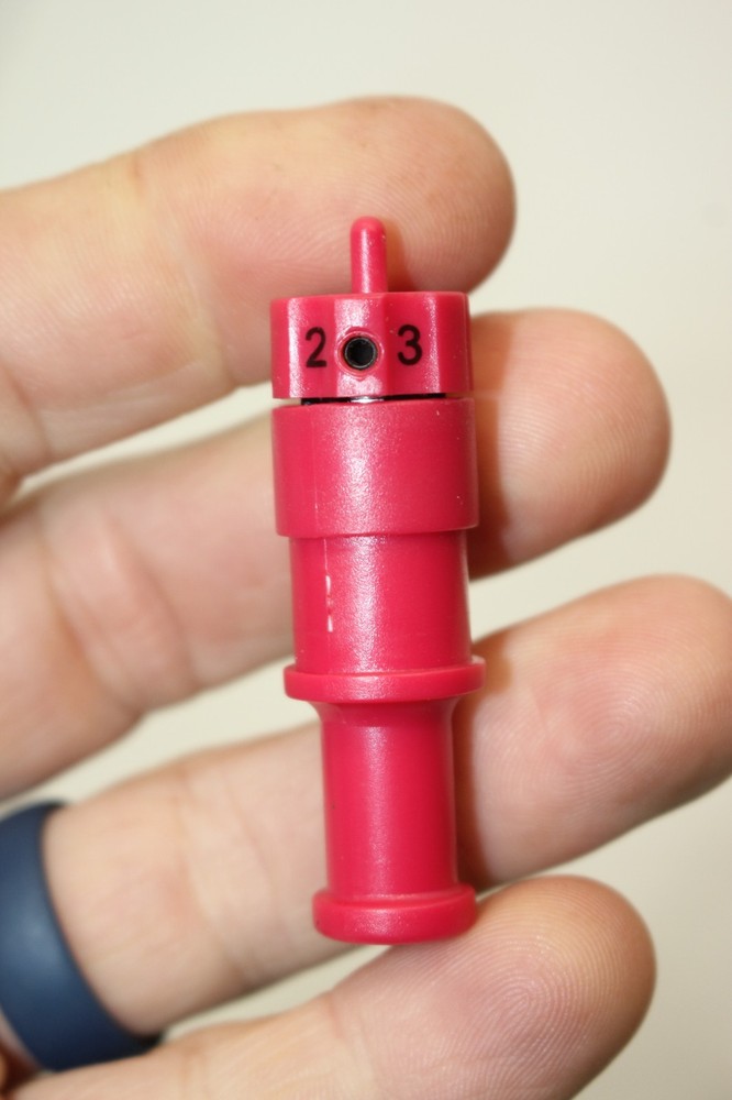 GENUINE Original Cricut RED Plastic Replacement Blade Housing Adjustable euc!