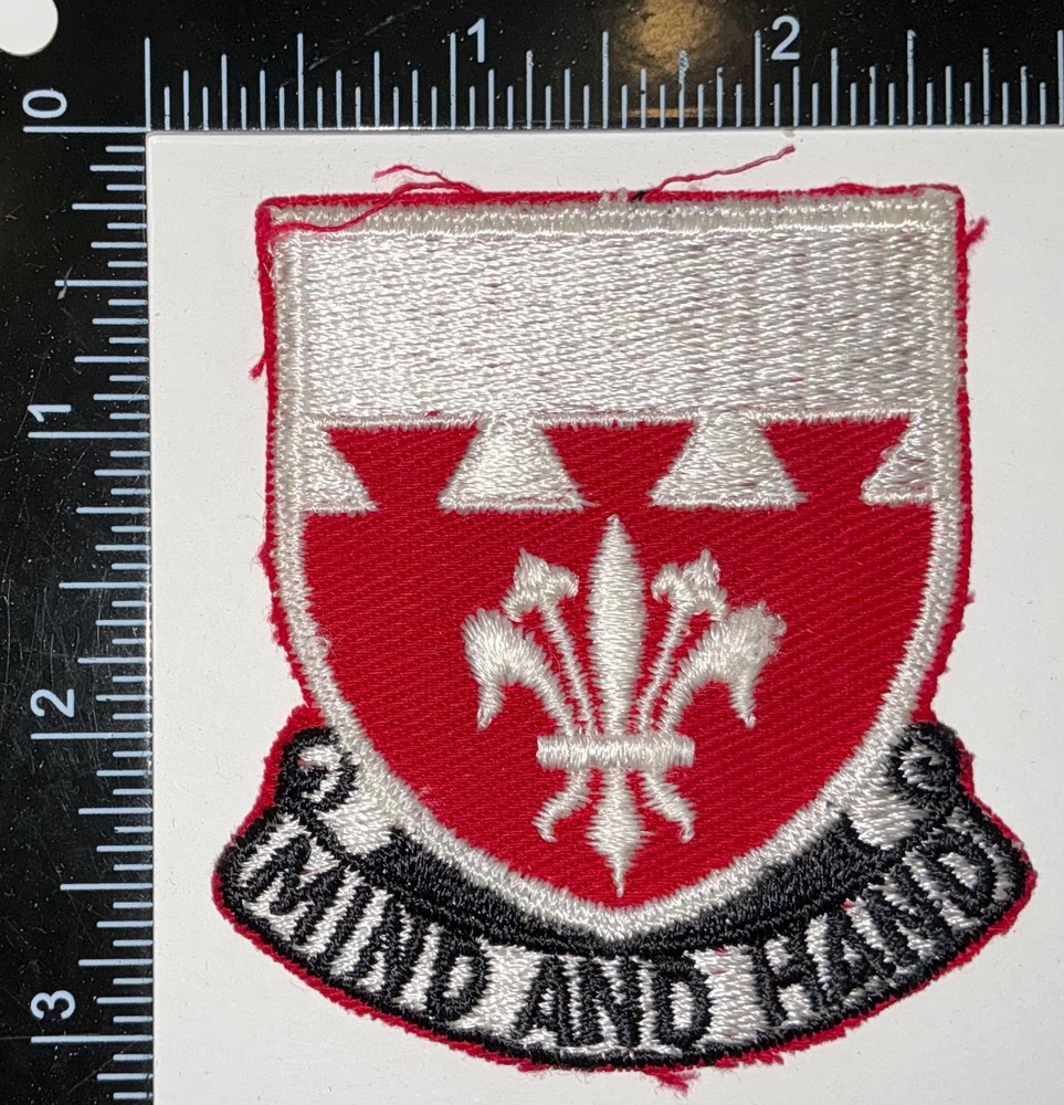Cold War US Army 169th Engineer Bn US Made Patch