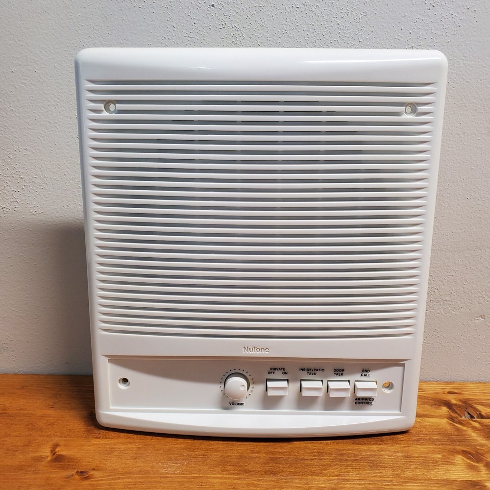 Nutone ISA-448WH Radio intercom 8" Inside Speaker White open box