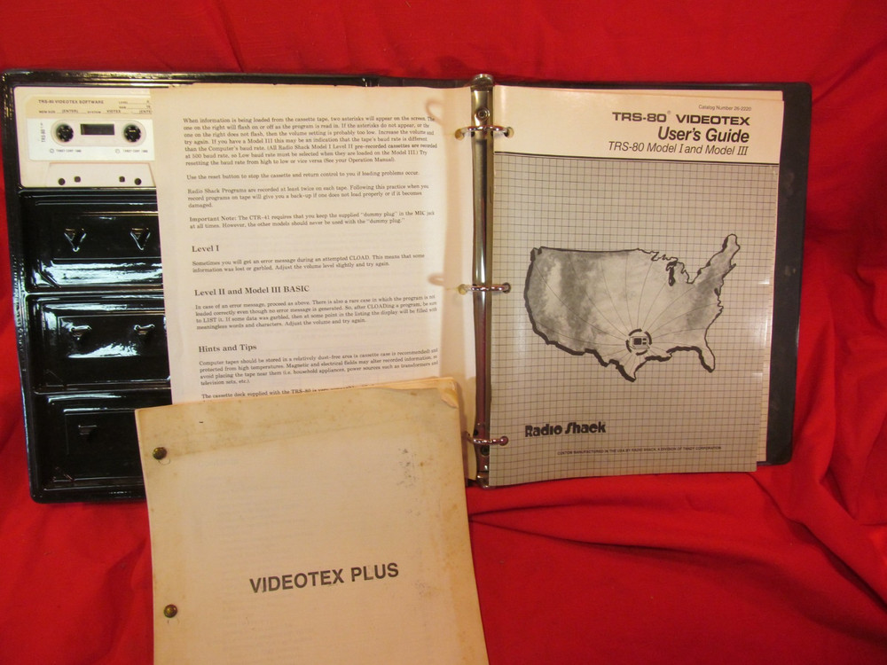 TRS-80 MODEL I III LEV II IN MEMORY INFORMATION SYSTEM CASSETTE PROGRAM 26-2220