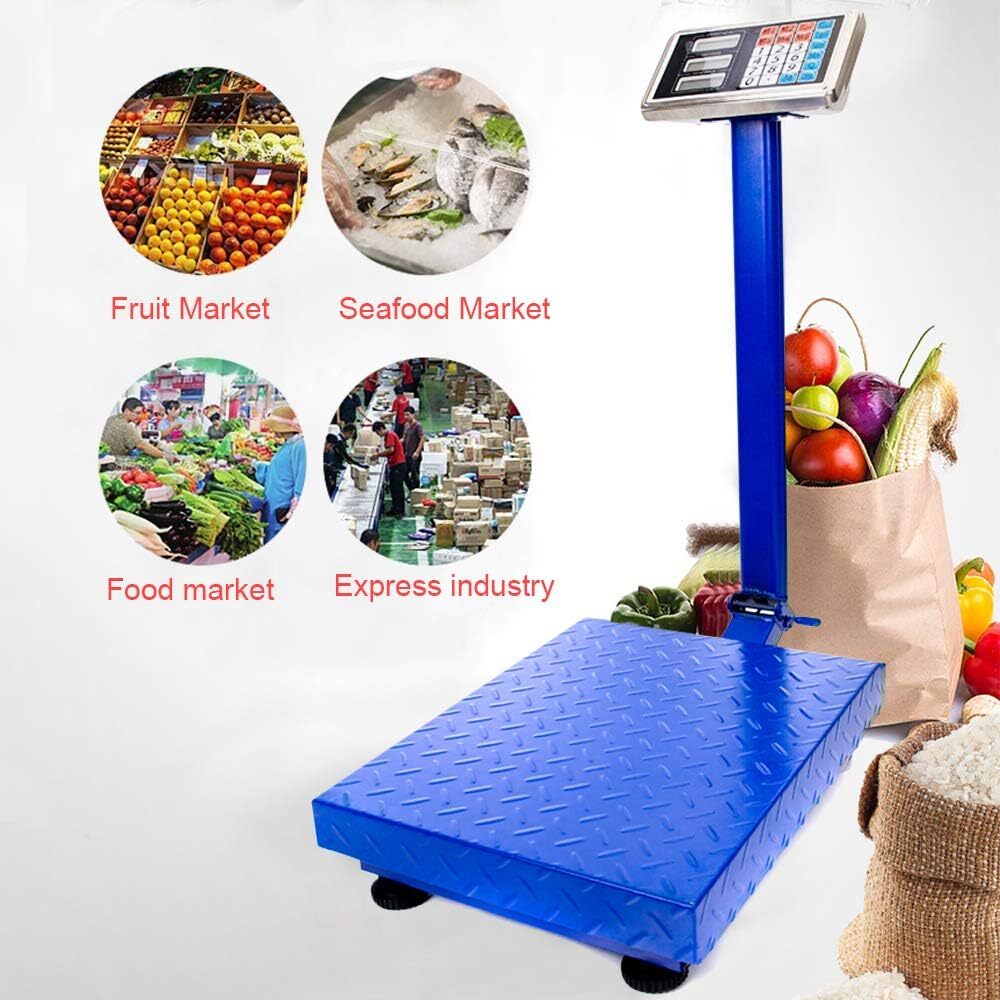 300KG/661lbs Weight Folding Postal Electronic Platform Scale Digital Industrial