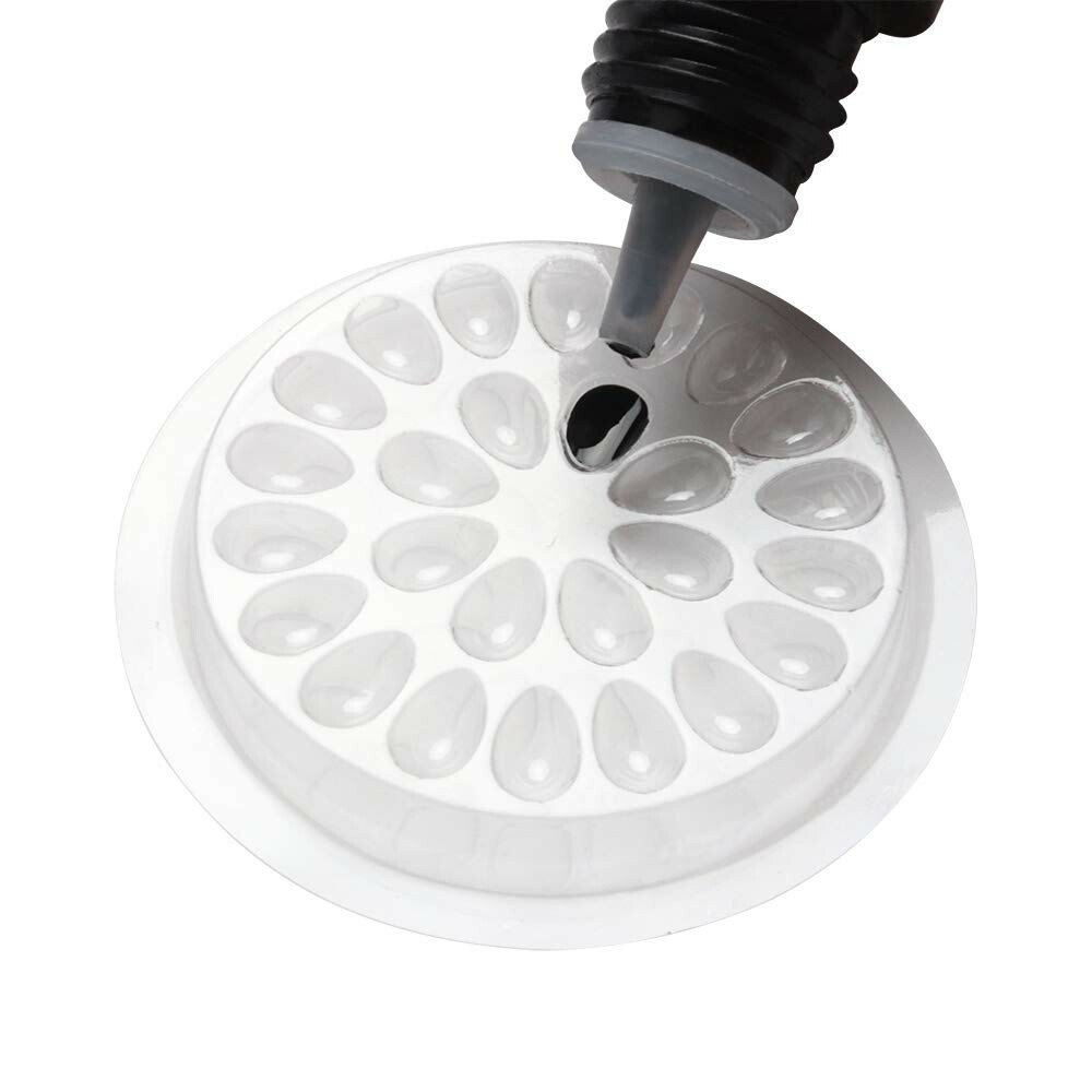 Tear Drop Glue Pallet Flower Shape – 100pcs