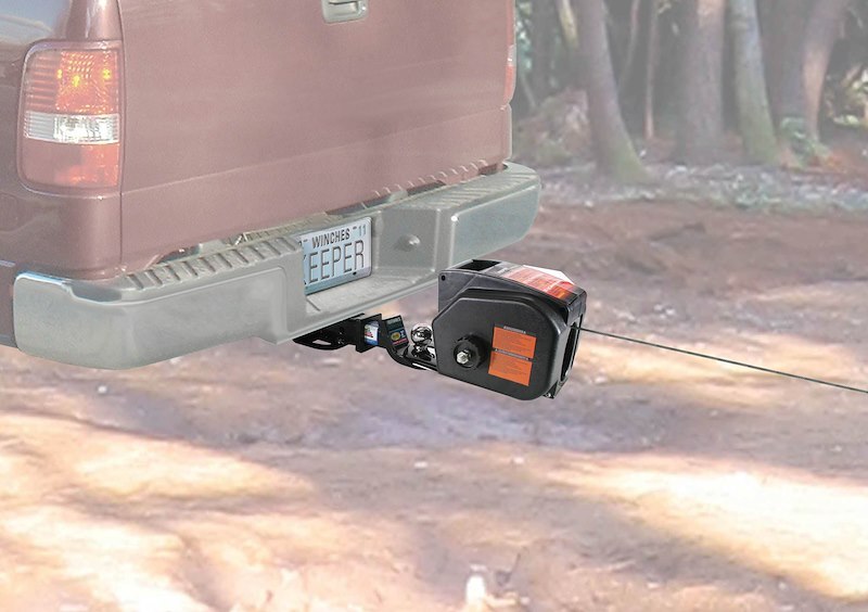 Keeper KTSL2000RM Winch; Tracker Series; Portable; Trailer Winch; 12 Volt Electr