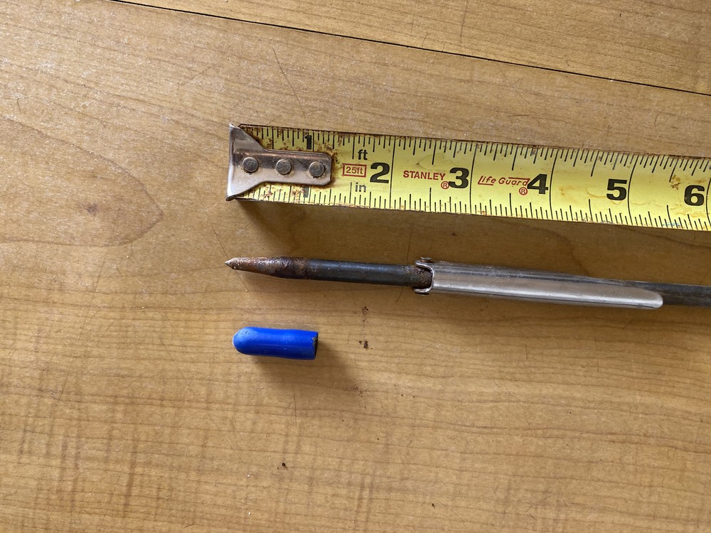 Speargun shaft 49" long
