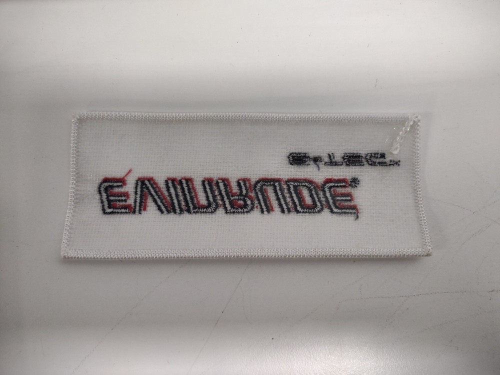 Evinrude E-Tec Embroidered Patch Boating Motors 5 inch