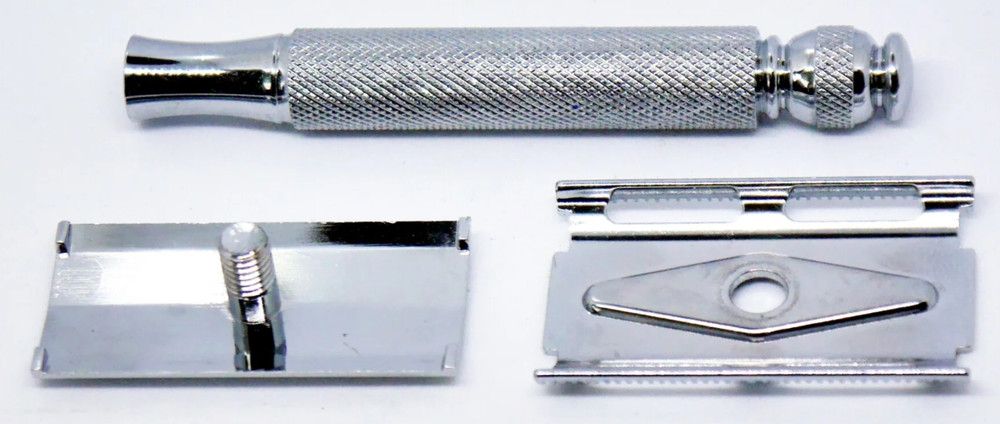 Replitech 1965 Tech Chrome Edition. Features a Brass Ball End Handle