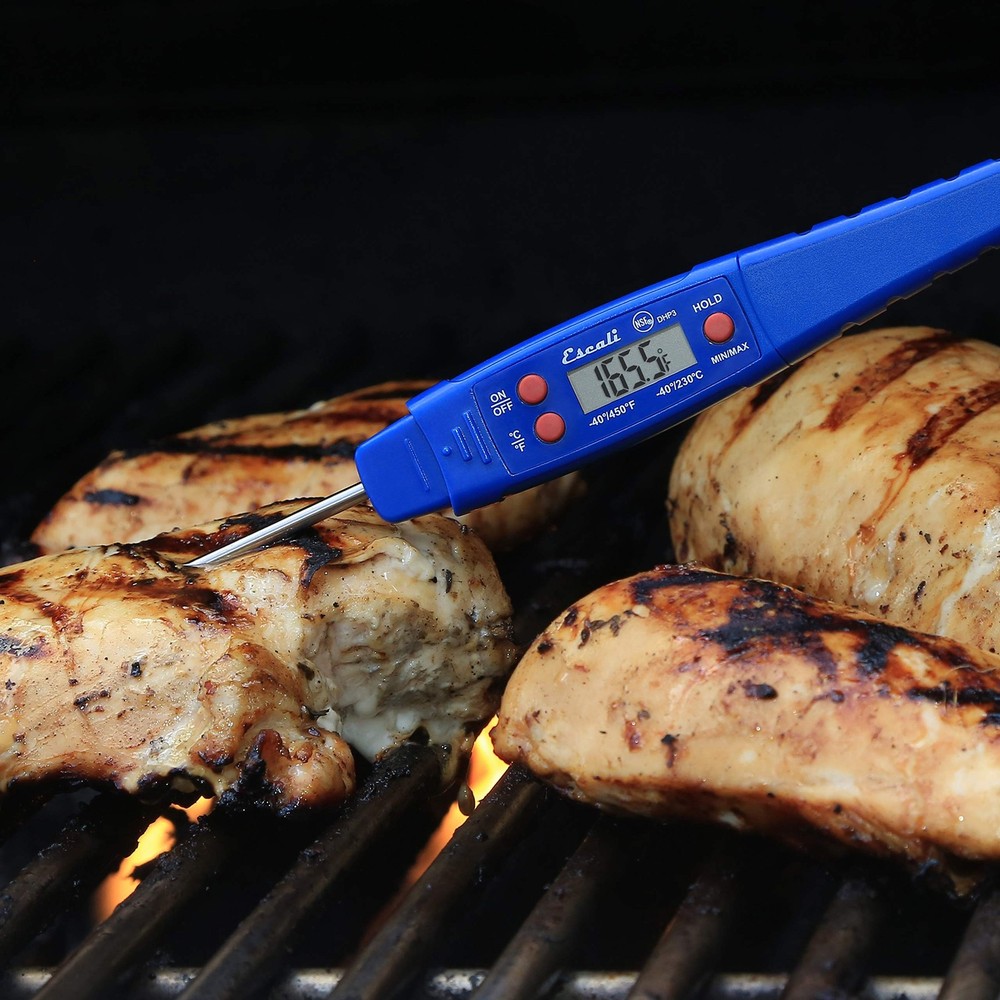 Escali DHP3 Advanced Digital Waterproof Meat Thermometer, Temperature Hold, P...