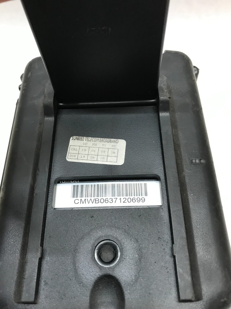 Sunrise Telecom CM750 ANALOG & DIGITAL SLM NETWORK ANALYZER UNTESTED AS IS! - DW