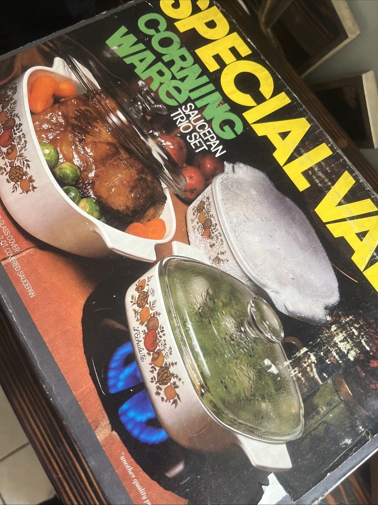 Special Value Corning Ware Saucepan Trio Set