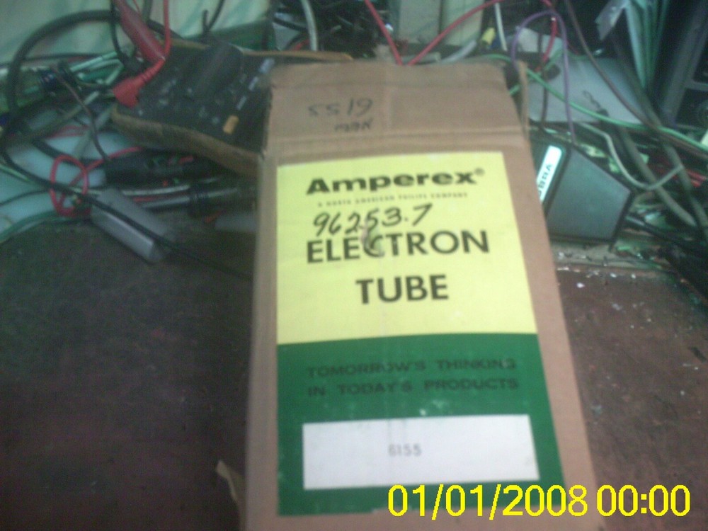 AMPEREX ELECTRON TUBE 6155 HAM RADIO CB AMPLIFIER