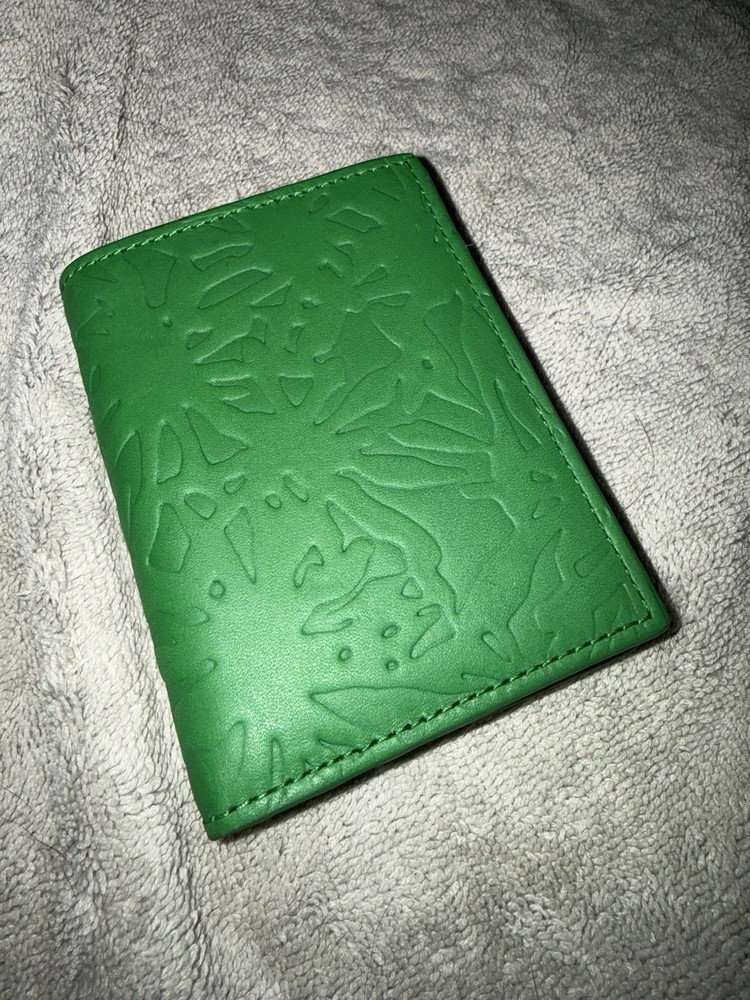 Comme Des Garçons Wallet embossed leather wallet