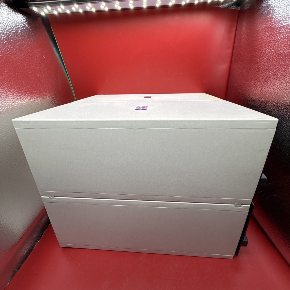 Floppy Disk 3.5” Organizer Storage Drawers PC Computer Case W/ Keys