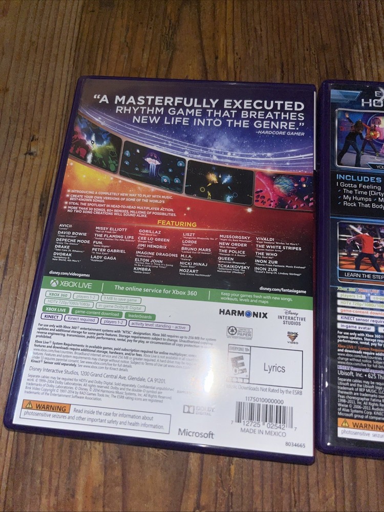 Xbox 360 Kinect Camera With Games - Kinect Games Bundle