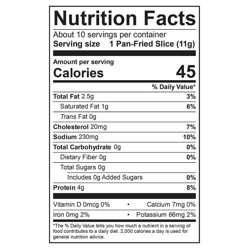 Godshall's 10oz Beef Bacon, 6 pk