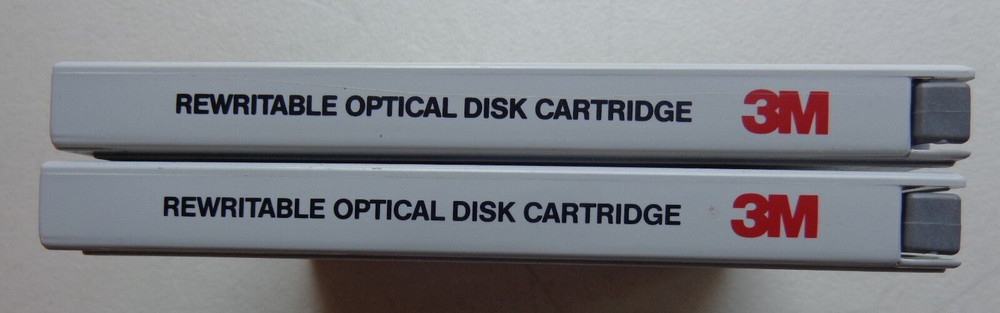 2PCS  3M REWRITABLE OPTICAL DICK CARTRIDGE