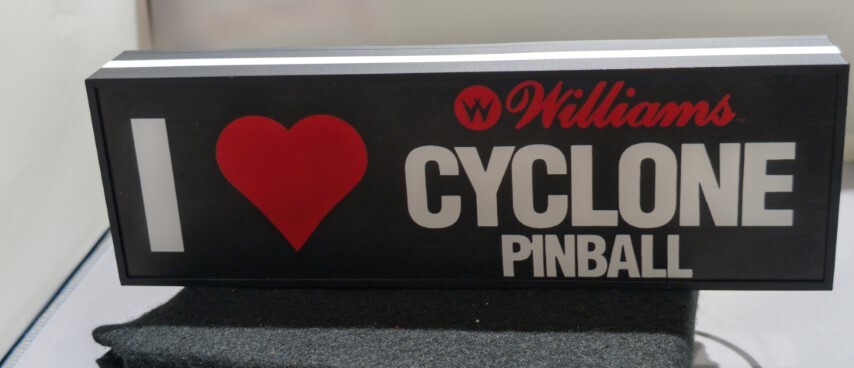 Cyclone Bumper Sticker Pin-Sign