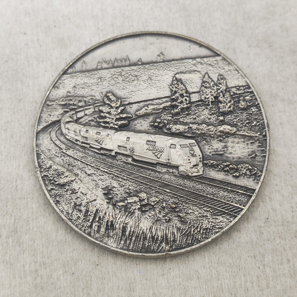 Amtrak FOCUS Committed to Operational Safety Challenge Coin
