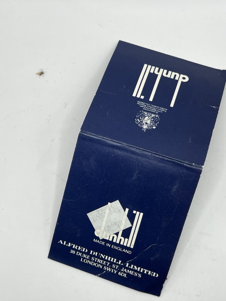 NEW Dunhill BLUE Flints For UNIQUE Lighters, Package 9 Flints