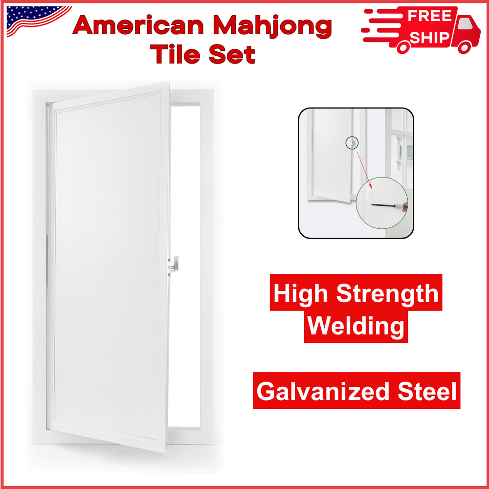 Thicken 1mm Metal Access Panel 12x24 Access Panel W Screwdriver Latch Galvanized