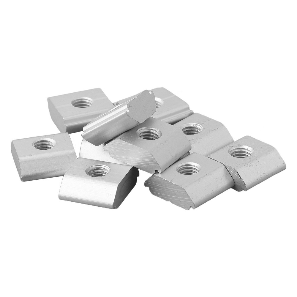 10Pcs Aluminum Solar Panel Mounting Brackets Clamp for Framed Panels PV Bracket