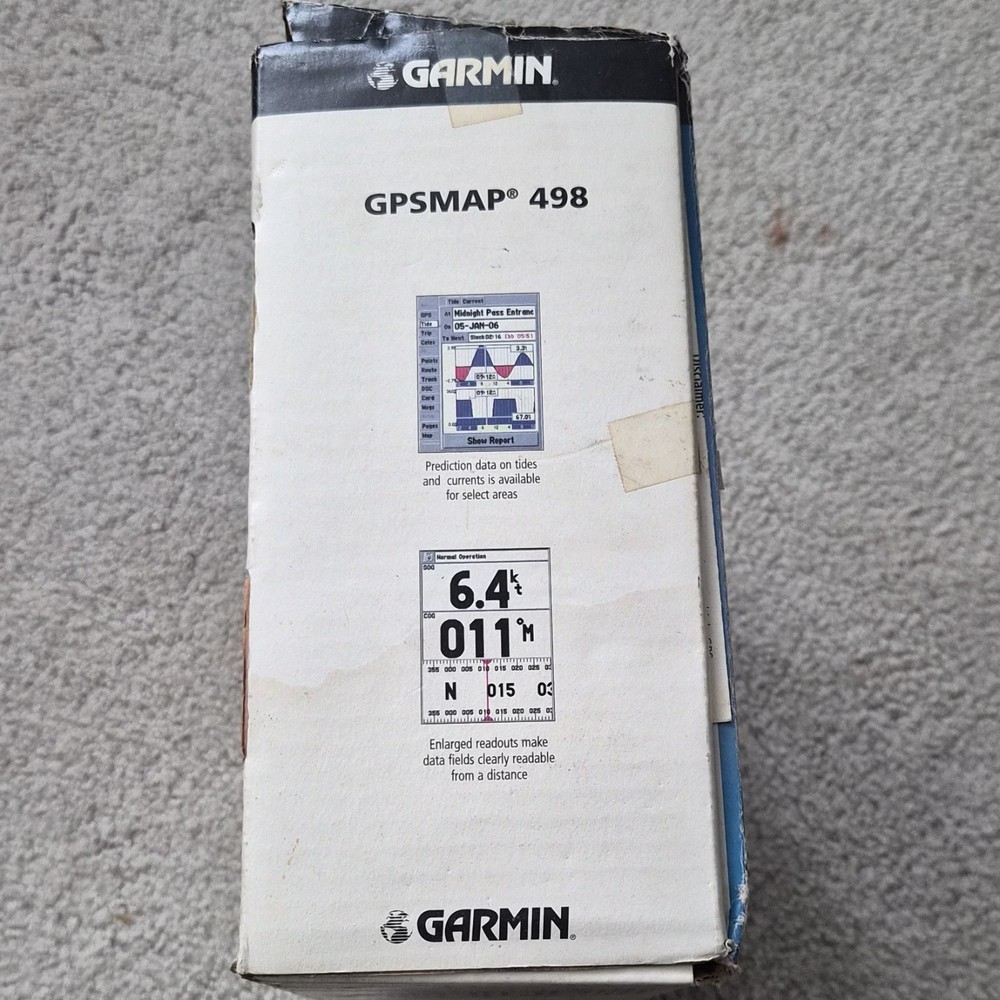 Garmin color GPS chartplotter/sounder