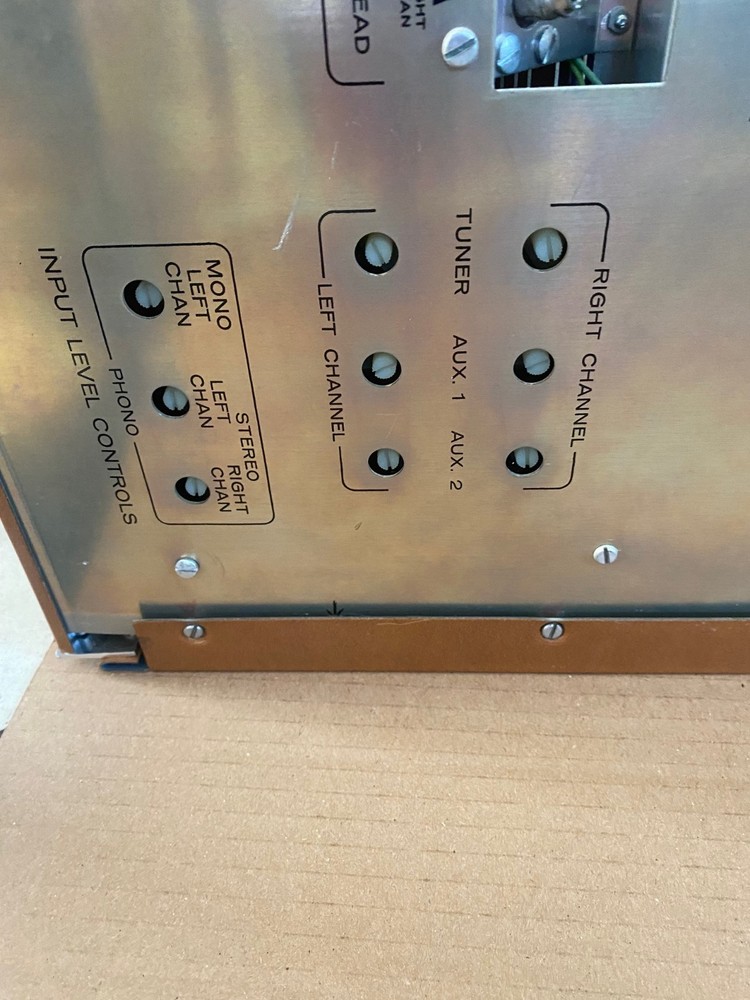 WORKING Heathkit Daystrom AA-100 TUBE AMPLIFIER