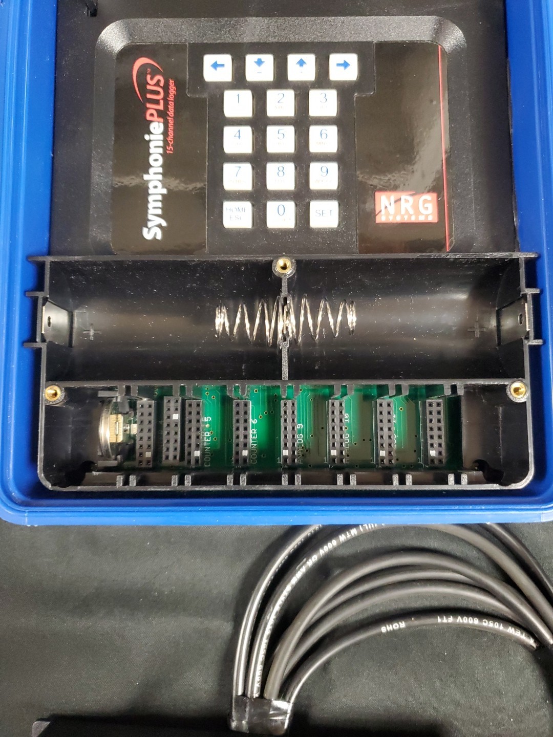 NRG Systems SYMPHONIE PLUS LOGGER 15 Channel EXCELLENT - TESTED Working 100%