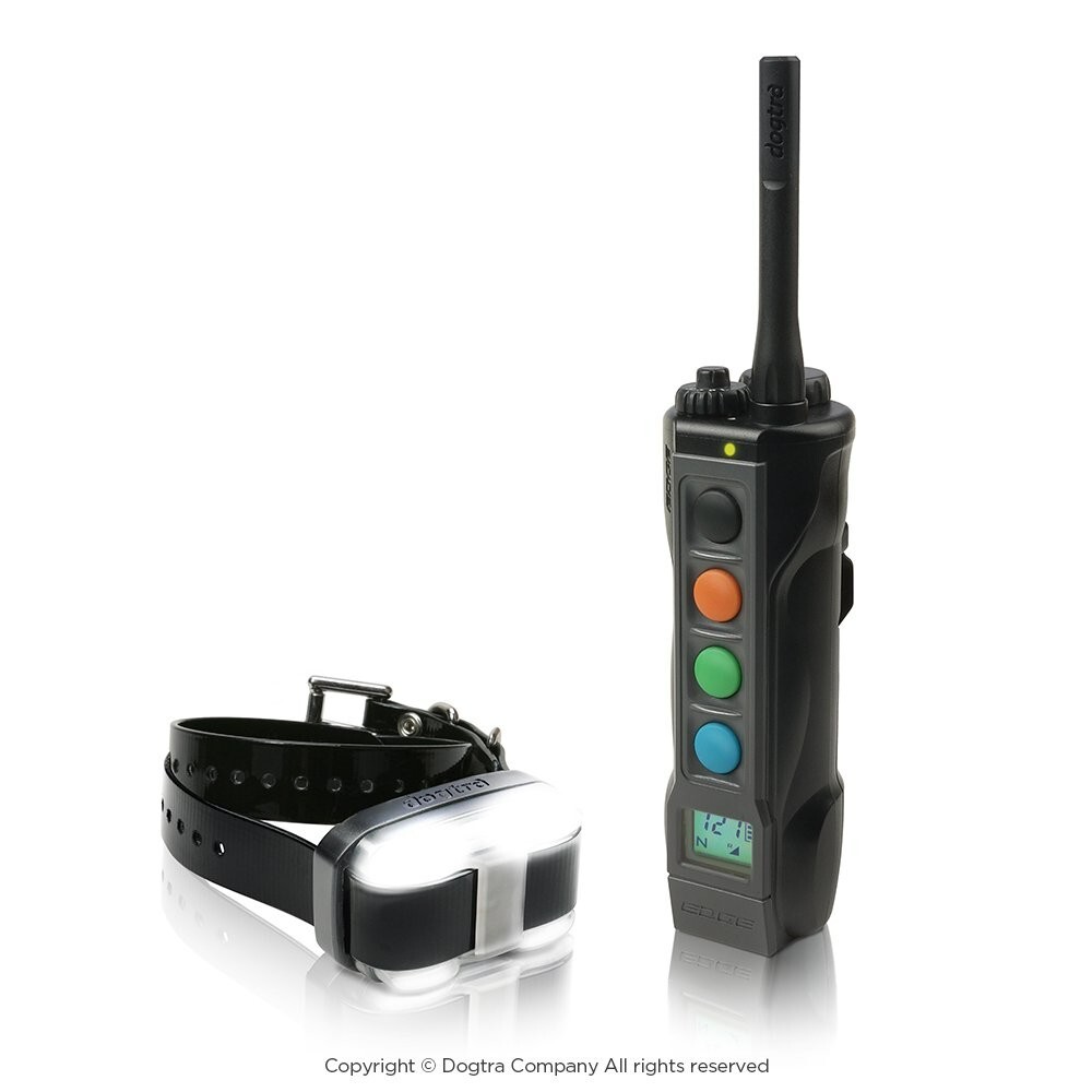Dogtra Edge Waterproof 4-Dog Expandable Remote Training E-Collar with LED Light