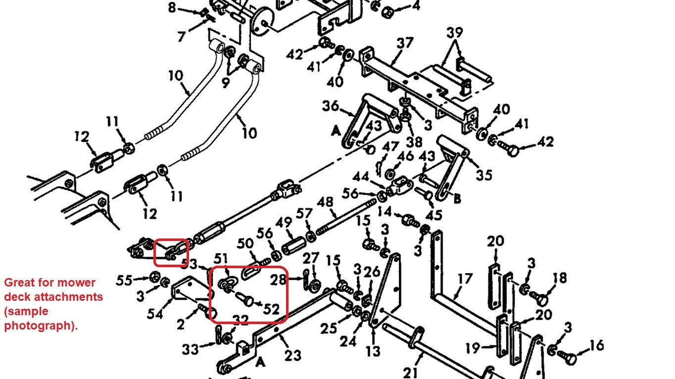 CAMPBELL Chain 5430635 543-0635 3/8In 1T 2000# Chain Shackle Clevis Galv USA!