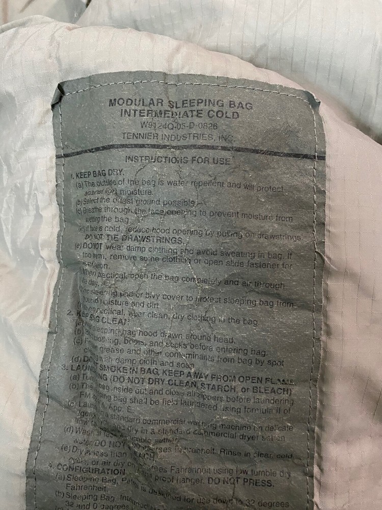 MSS Modular Sleep System 5 Piece ACU "NEW"