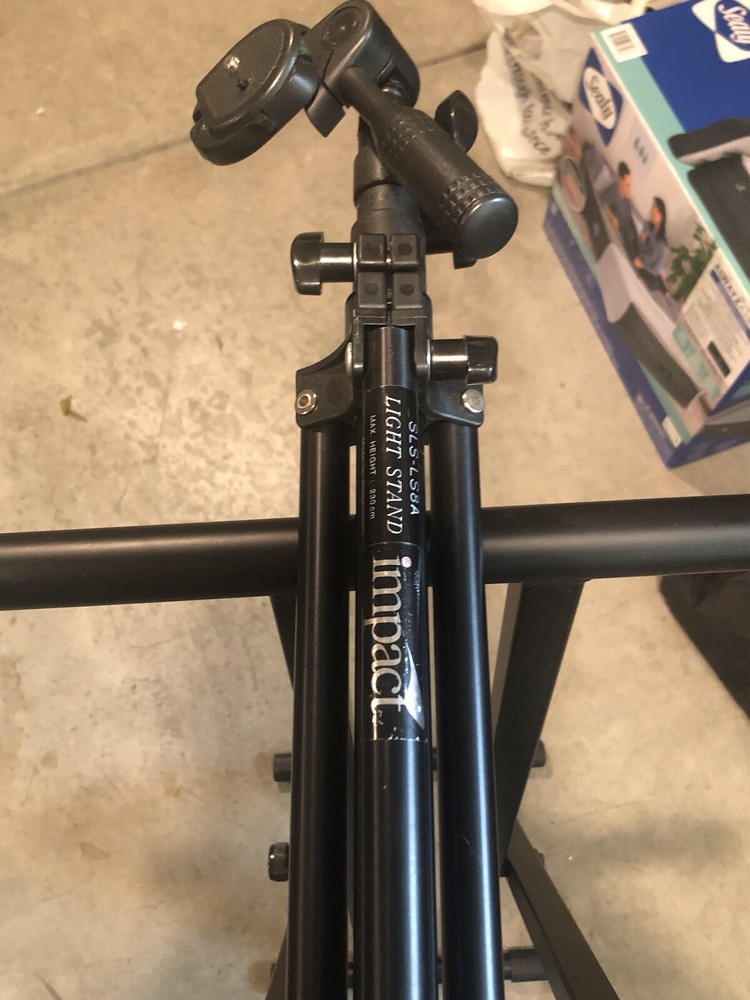 Impact Tripod Light Stand, Black SLS-LS8A, 230cm (7.5 Ft) .