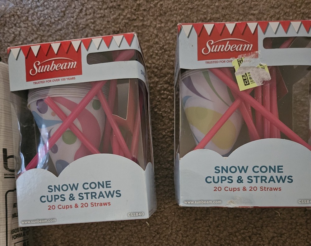 Snowcone Machine (Electric) And Accessories