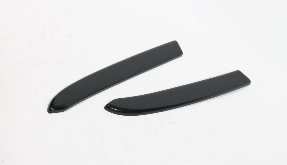 For 6 Series E63 E64 Rear bumper Side Splitters flaps ABS Gloss diffusers