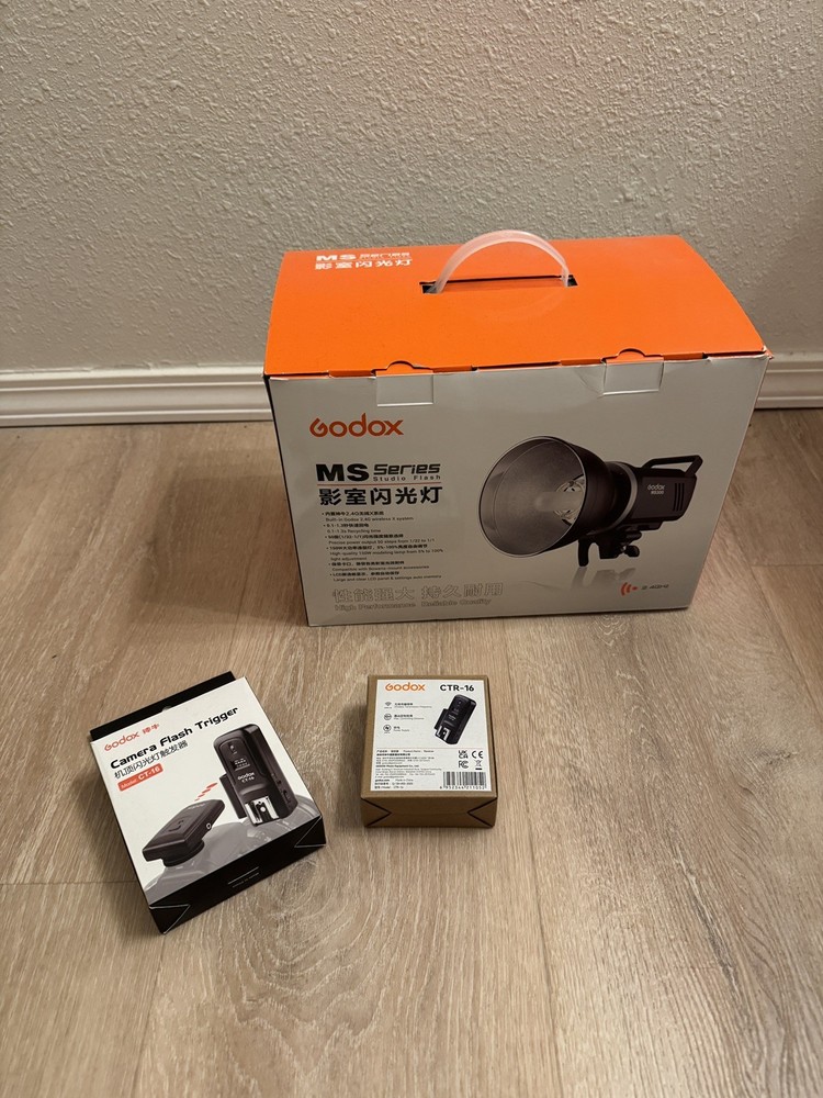 New Godox MS300 300Ws Compact Studio Strobe