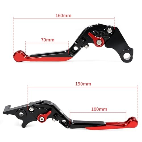 Motorcycle Brake Clutch Levers Folding Extendable Adjustable CNC Levers