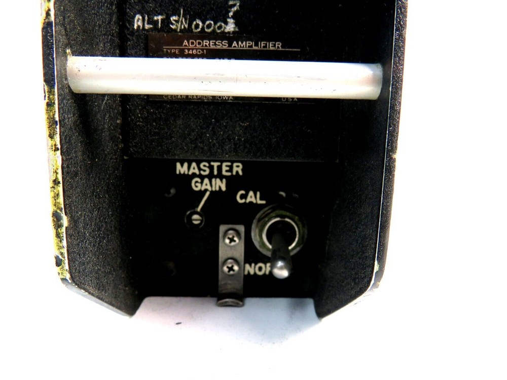 COLLINS 346D-1 Passenger Address Amplifier
