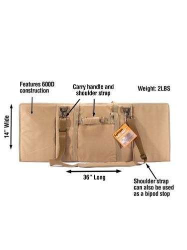 Tac-Mat™ Long Range Shooting Mat, choice of basic or padded heavy duty