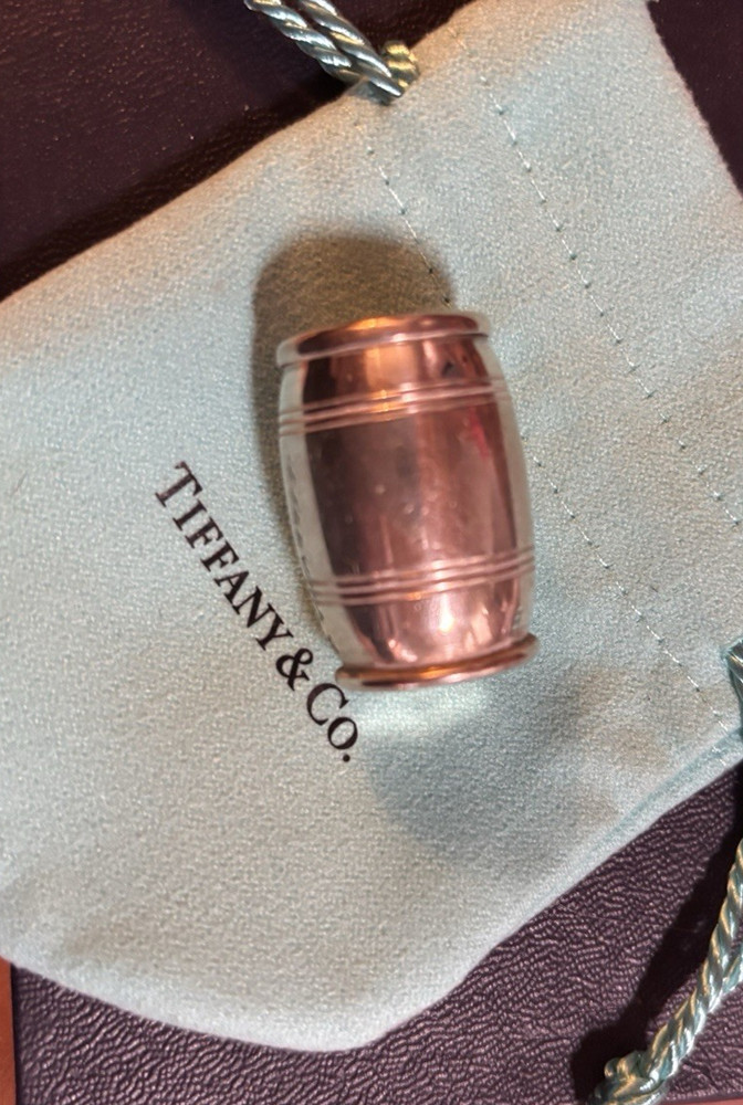 Tiffany & Co ~ Silver Barrel ~Pill Box