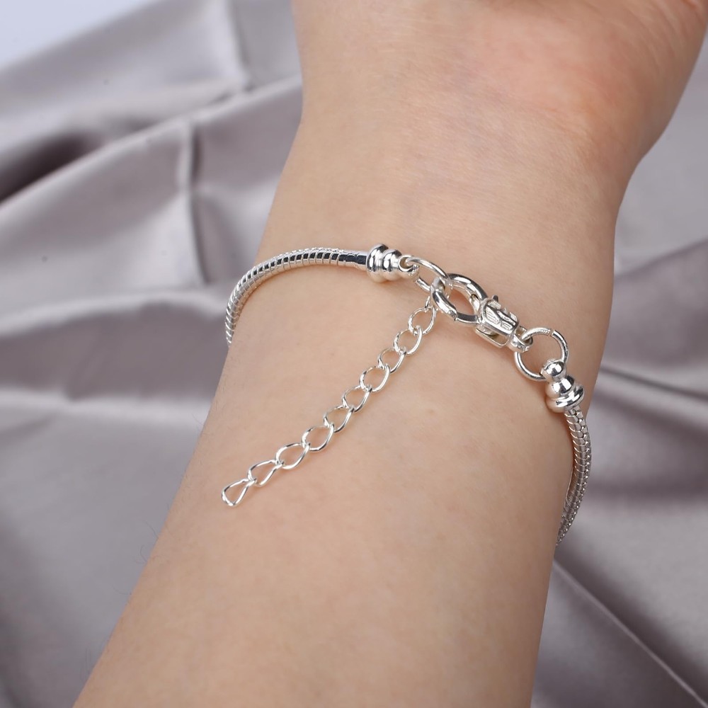 200Pcs Chains Extender for Jewelry Making, Silver 5cm/2inch, Silver（200pcs）