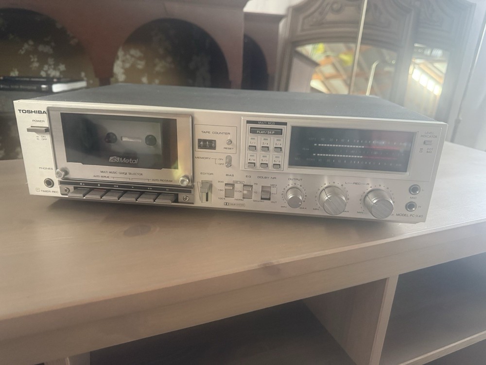 Toshiba PC-X40 Stereo Cassette Deck