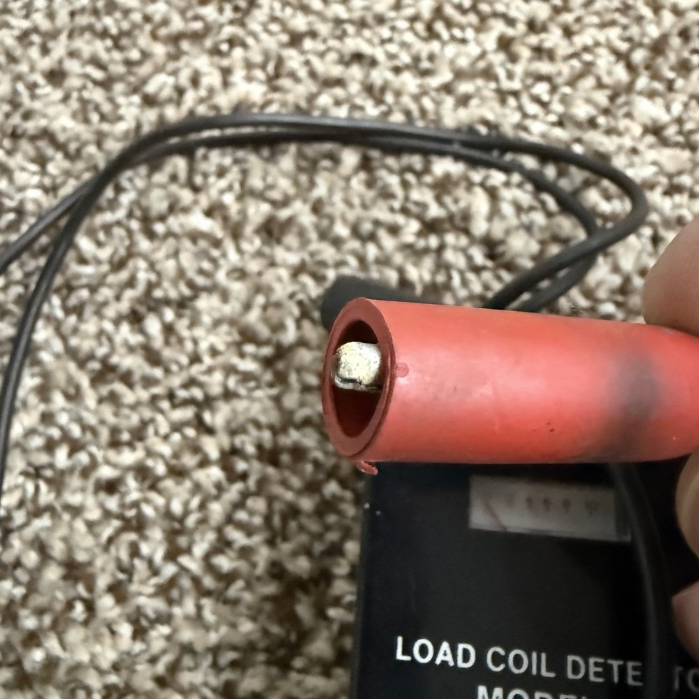 Vintage Progressive Electronics Model 88 Load Coil Detector Telecom Tester