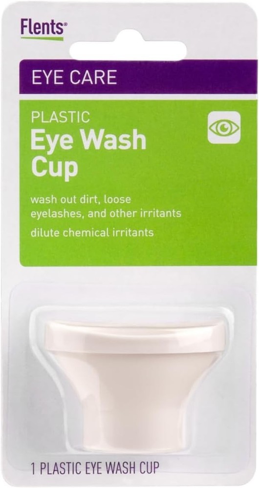 Compact Eye Wash Cup - Safe Reusable Solution for Eye Irritants & Hygiene