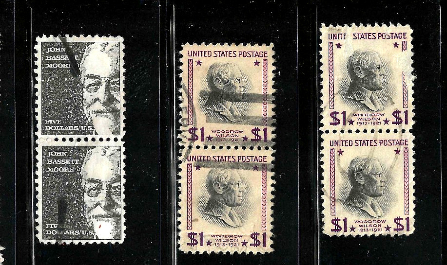 Collection Dealer Stock Sc #832 etc $1-$5 1938 etc US 90A31