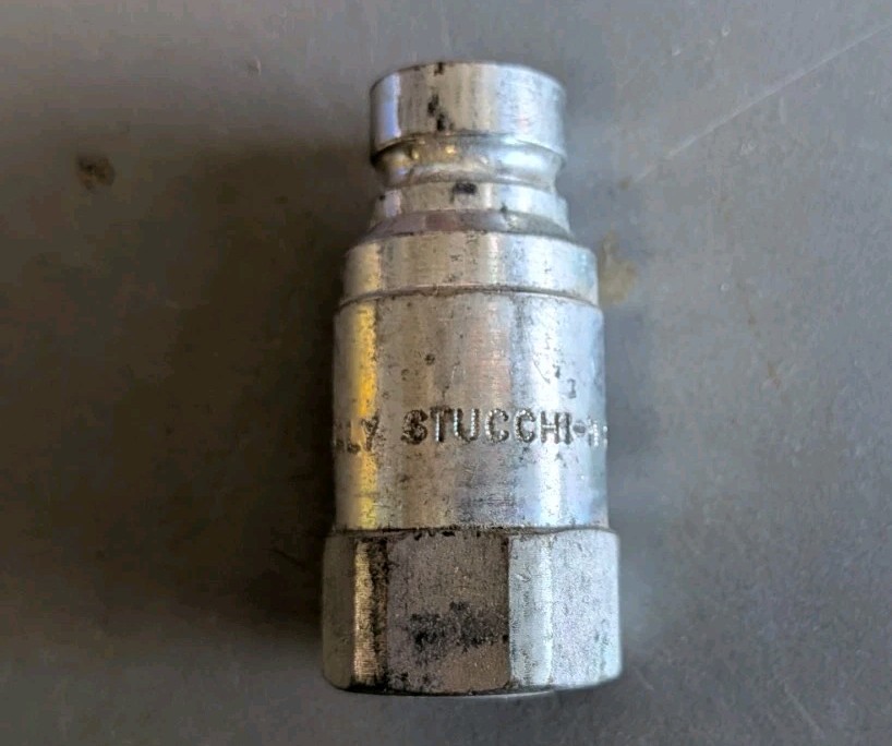 Stucchi Flat Face Quick Connect Coupling M-FIRG7BK
